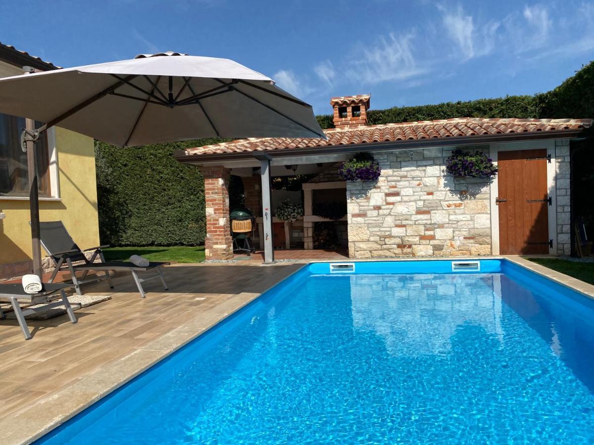Villa Eva Karigador Novigrad Istria Eksteriør billede